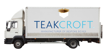 Lorry with logo